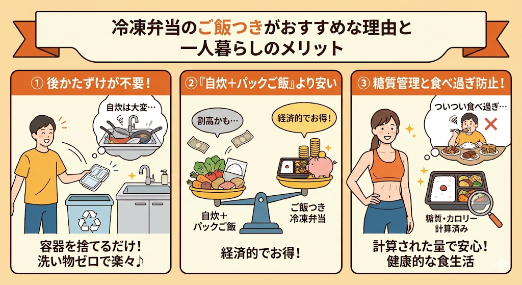 失敗しない！ご飯つき冷凍弁当の選び方ポイント