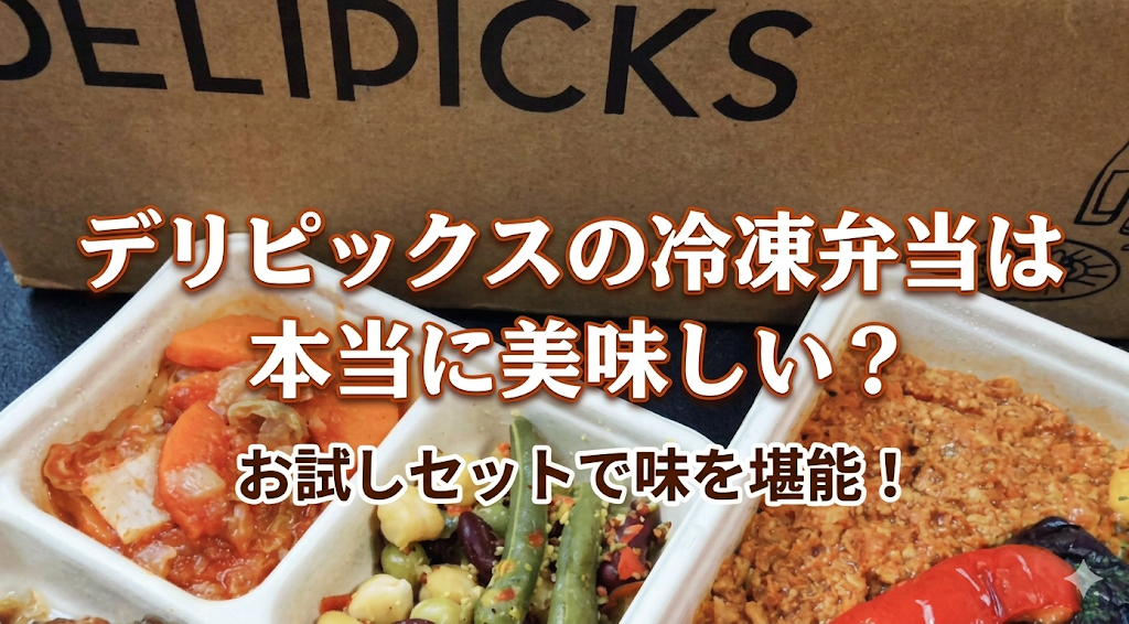 デリピックスの冷凍弁当は本当に美味しい？「