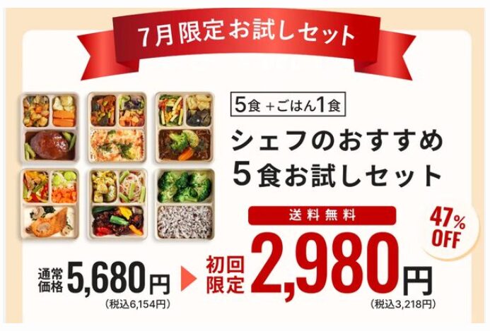デリピックスのお試しセット