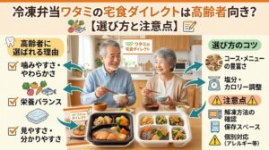 冷凍弁当ワタミの宅食ダイレクトは高齢者向き