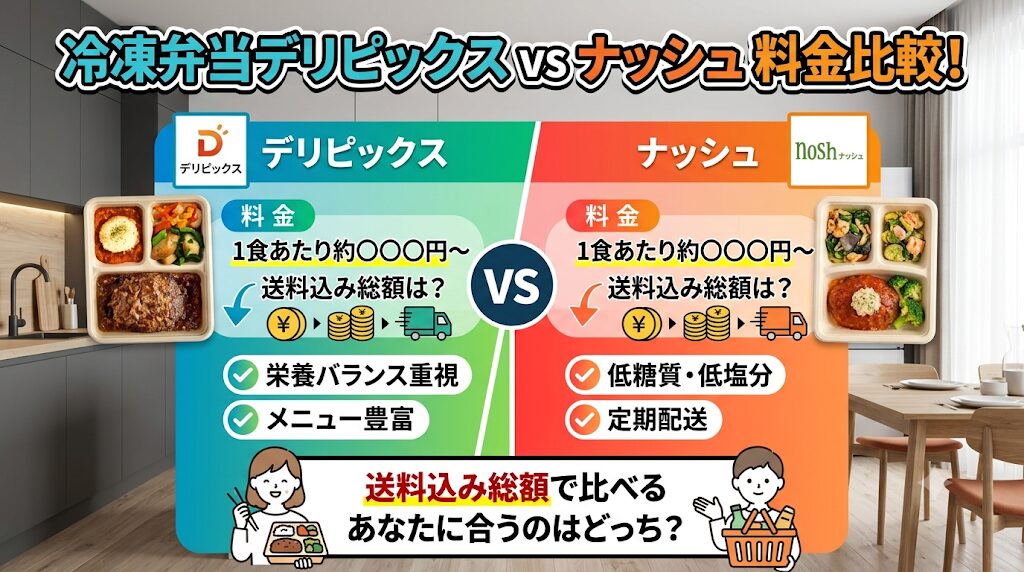 冷凍弁当デリピックスの料金は？